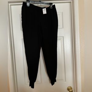 Chicos black track pant